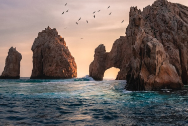 오후 바다 이미지